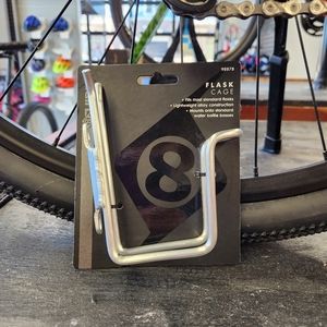 Origin 8 flask cage bike holder cycling gift silver alloy mtb rdb hybrid